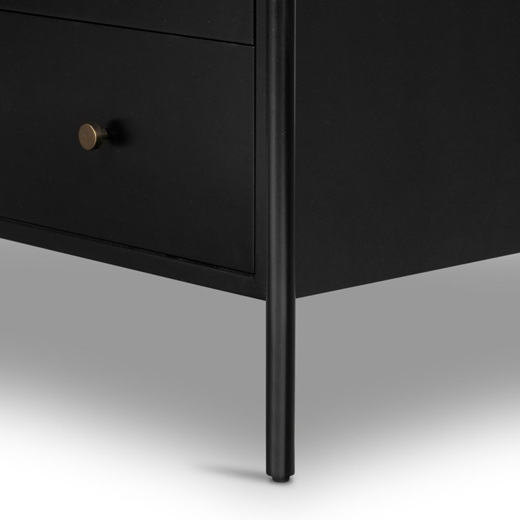 Amazon.com: Aiho 5 Drawer Dresser, Tall Dresser with Metal